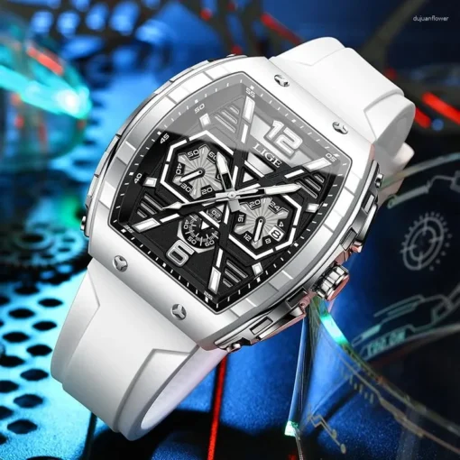 Reloj línea Lige Súper premium 5atm Con luz - Image 5