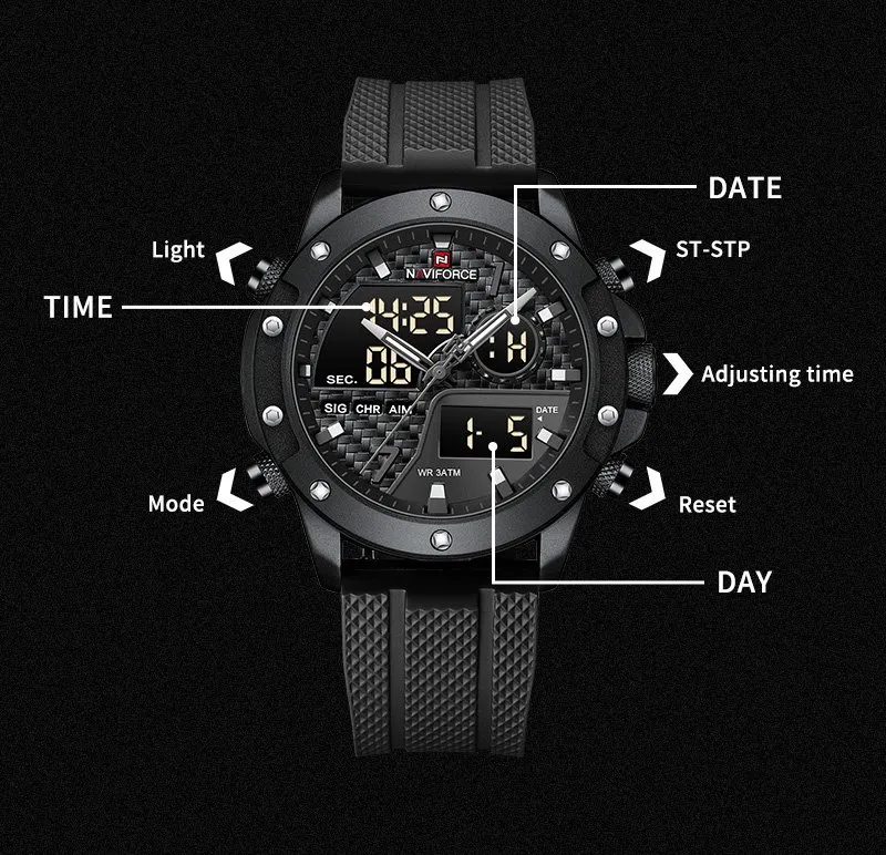 Reloj línea Naviforce digital - Image 3