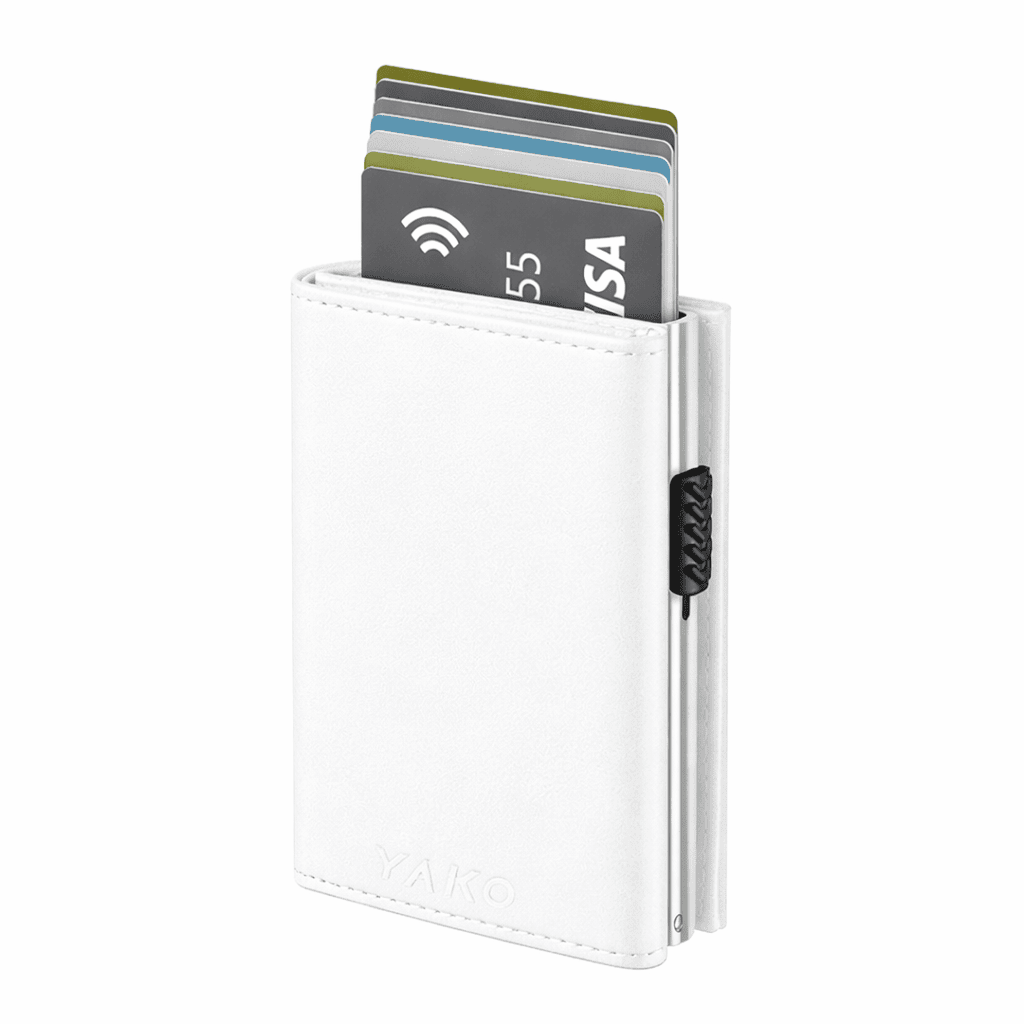 Billetera y tarjetero Premium - Blanco