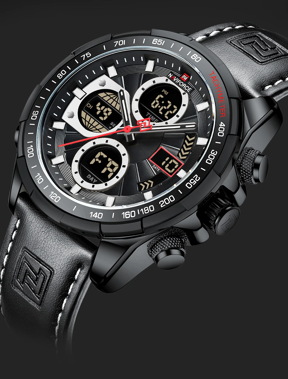 Combo Reloj Naviforce + Billetera clásica YAKO RFID anticlonación - Image 2