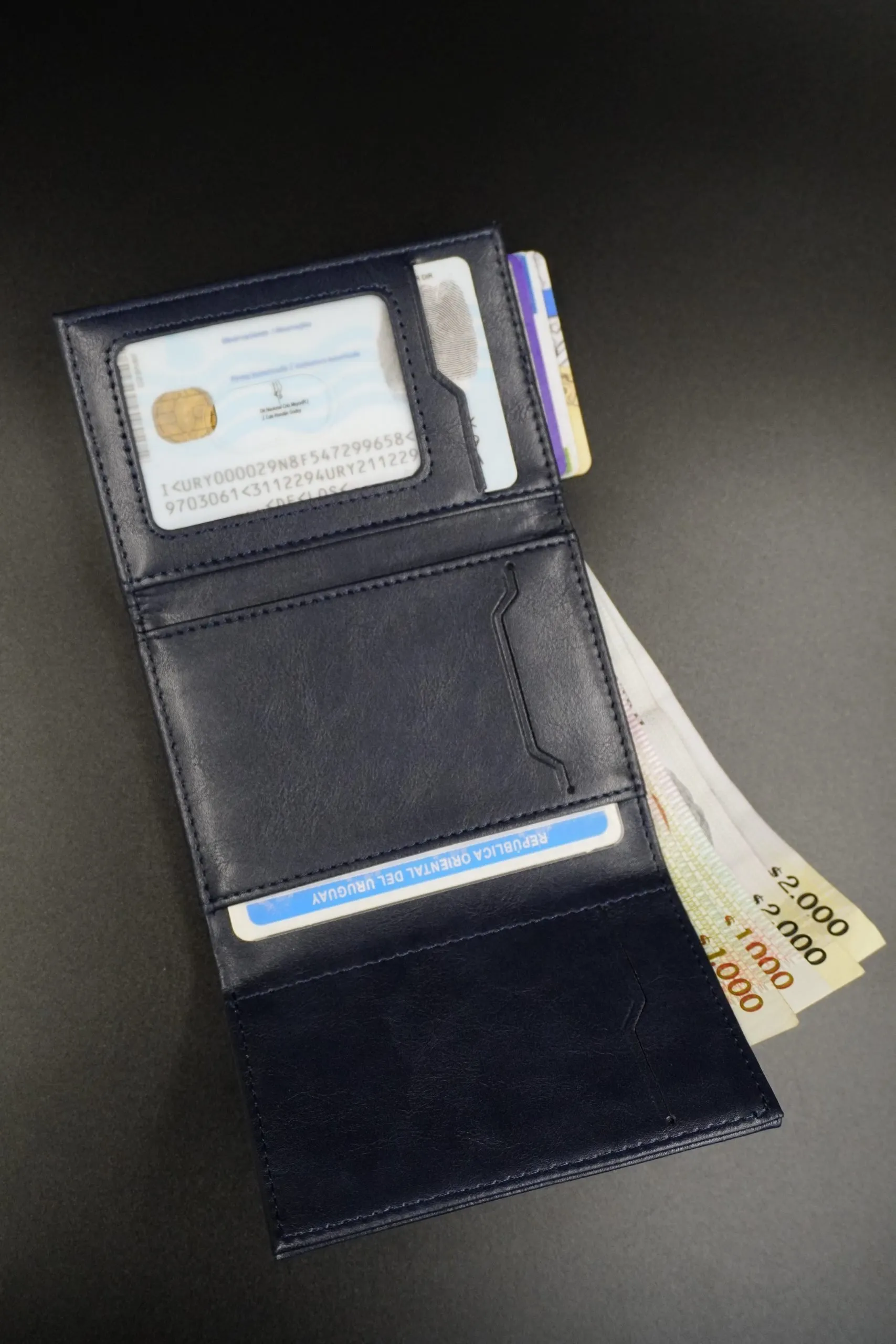 Combo Premium Azul Reloj línea Lige + Billetera tarjetero - Image 3