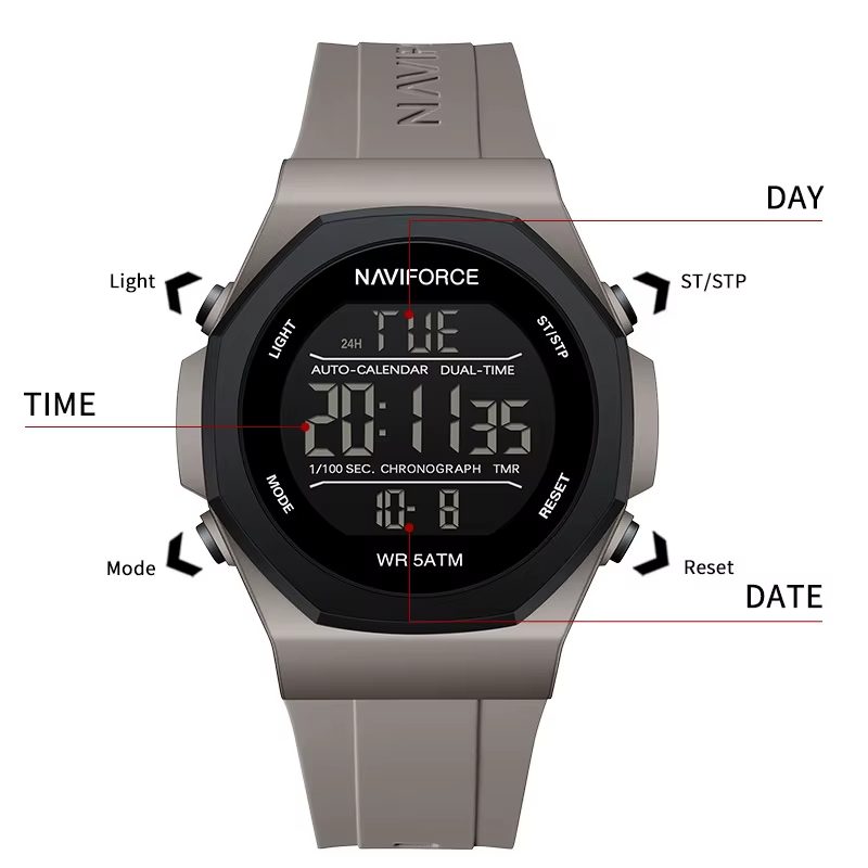 Reloj línea Naviforce digital - Image 6