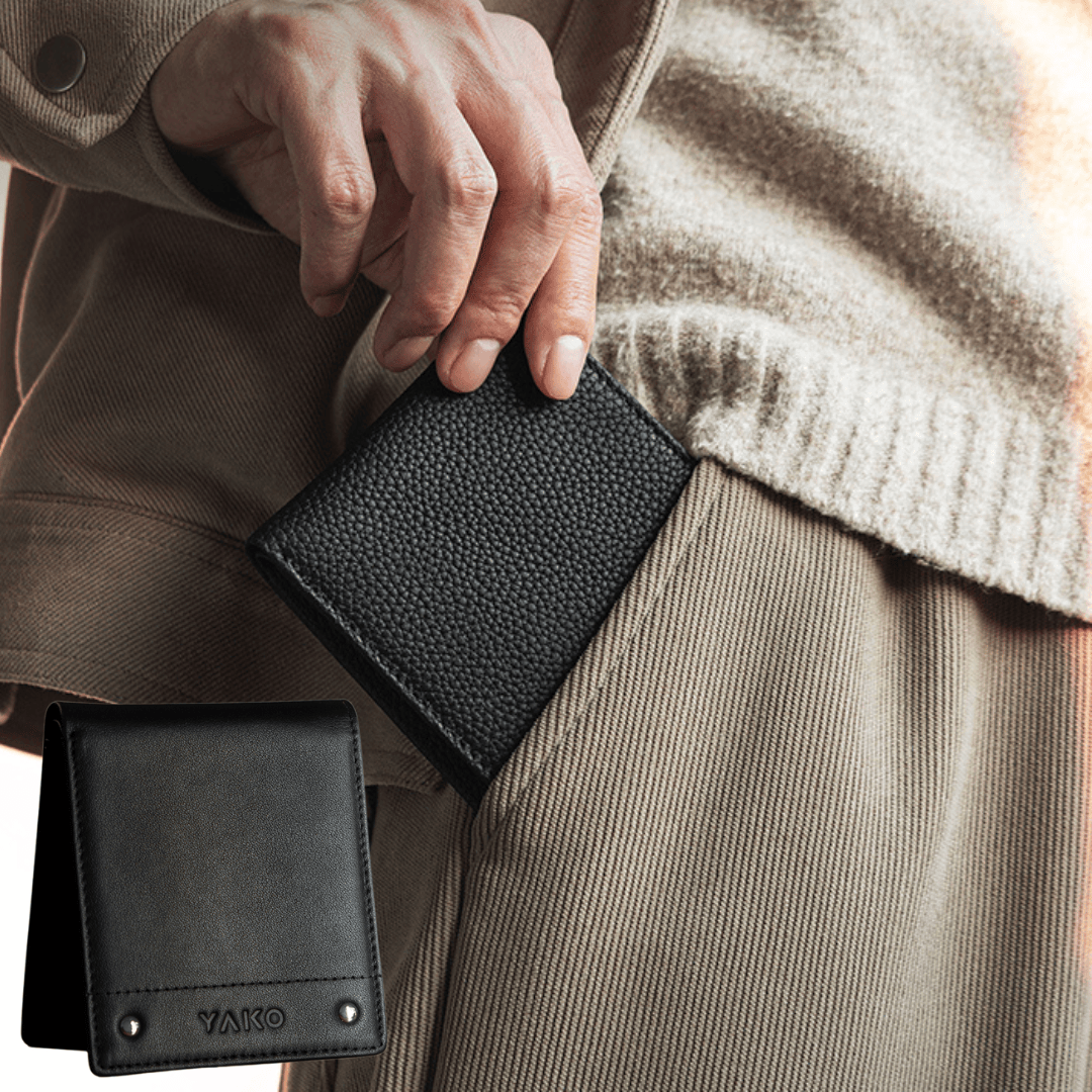 Billetera YAKO – Diseño clásico con protección RFID - Image 5