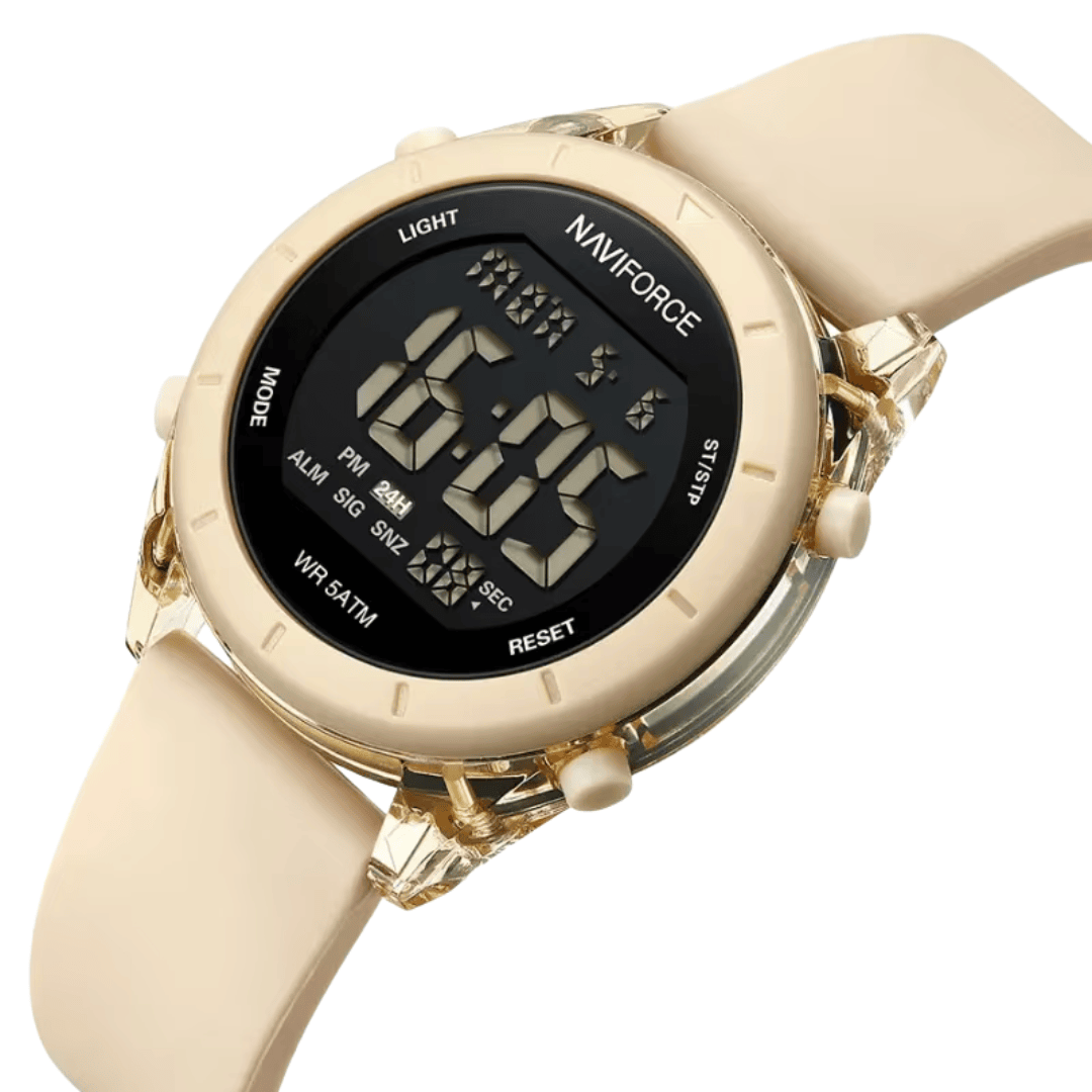 Reloj Femenino Naviforce Digital Beige - Image 2