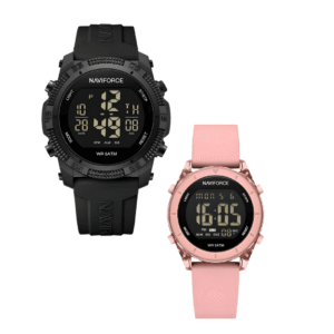 Combo Digital Duo - Reloj masculino + Reloj femenino