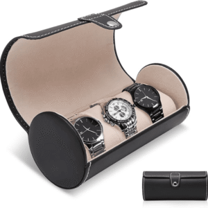 Estuche Portátil para Relojes – 3 Espacios